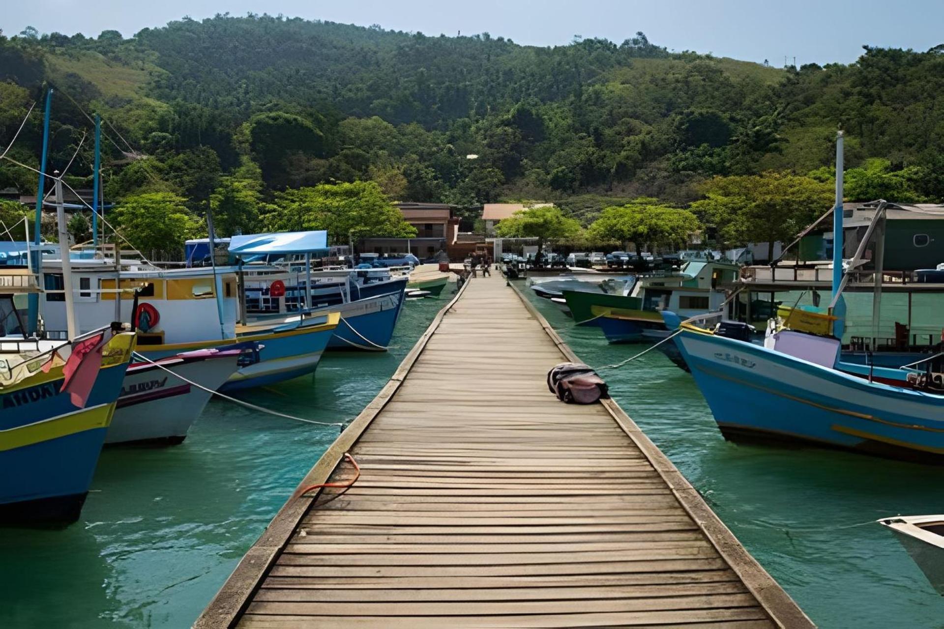 Linda Casa C/ Vista Pro Mar Na Praia Grande Em ปาราตี ภายนอก รูปภาพ